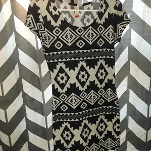 Tribal print dress